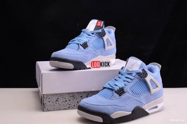 Rep TB JORDAN 4 AIR Blue CT8527-400 University 0629